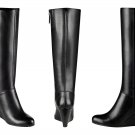 Easy Spirit Black Cambon Tall Wedge Boots - Size 8½ - 9M