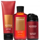 Bath & Body Works Bourbon For Men Trio Body Set