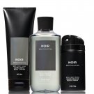 Bath & Body Works Noir For Men Trio Body Set