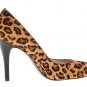 Juicy Couture Shina Brown Cheetah Print Calf Hair Pump - Size 6M