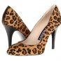 Juicy Couture Shina Brown Cheetah Print Calf Hair Pump - Size 6M
