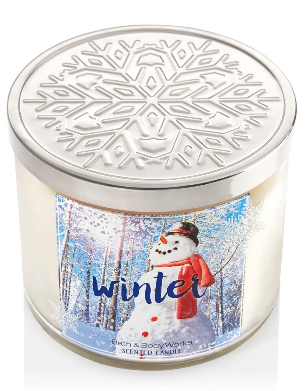 Bath & Body Works Winter Three Wick 14.5 Ounces Scented Candle