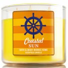 Bath & Body Works Coastal Sun Three Wick 14.5 Ounces Scented Candle