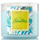 Bath & Body Works Sundress Three Wick 14.5 Ounces Scented Candle
