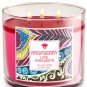 Bath & Body Works Raspberry Lime Margarita Three Wick 14.5 Ounces Scented Candle