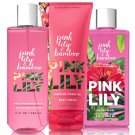 Bath & Body Works Pink Lily & Bamboo Trio Gift Set