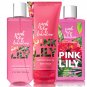 Bath & Body Works Pink Lily & Bamboo Trio Gift Set