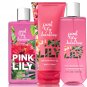 Bath & Body Works Pink Lily & Bamboo Trio Gift Set