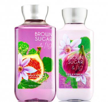 Bath & Body Works Brown Sugar & Fig Body Lotion + Shower Gel Duo Set