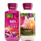 Bath & Body Works Napa Valley Sunset Body Lotion + Shower Gel Duo Set