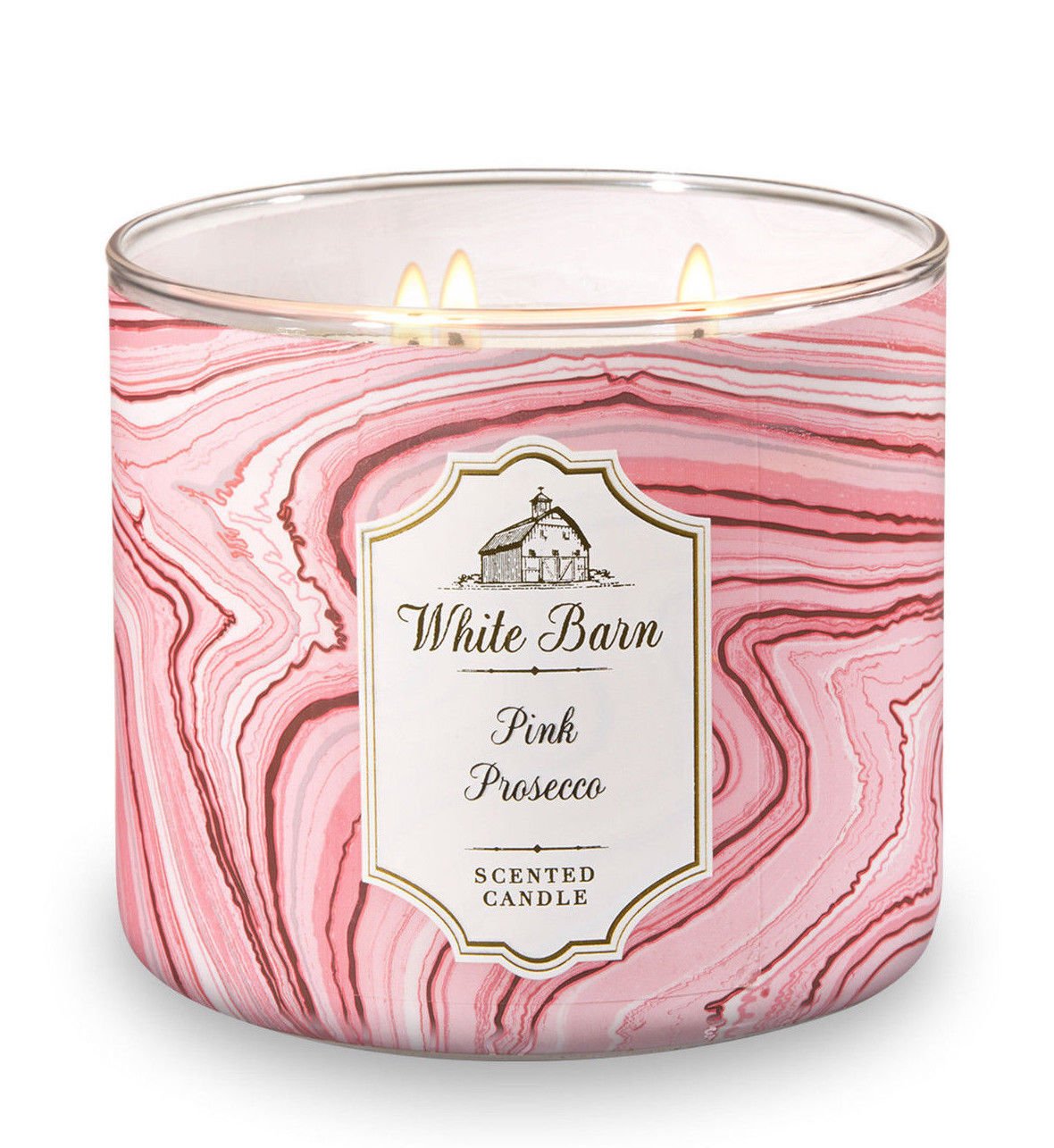 White Barn Pink Prosecco Three Wick 14.5 Ounces Scented Candle