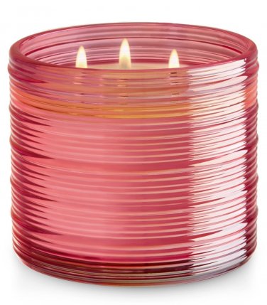 Bath & Body Works Pink Sands & Petals Three Wick 13.5 Ounces Scented Candle