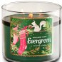 Bath & Body Works Evergreen Three Wick 14.5 Ounces Scented Candle