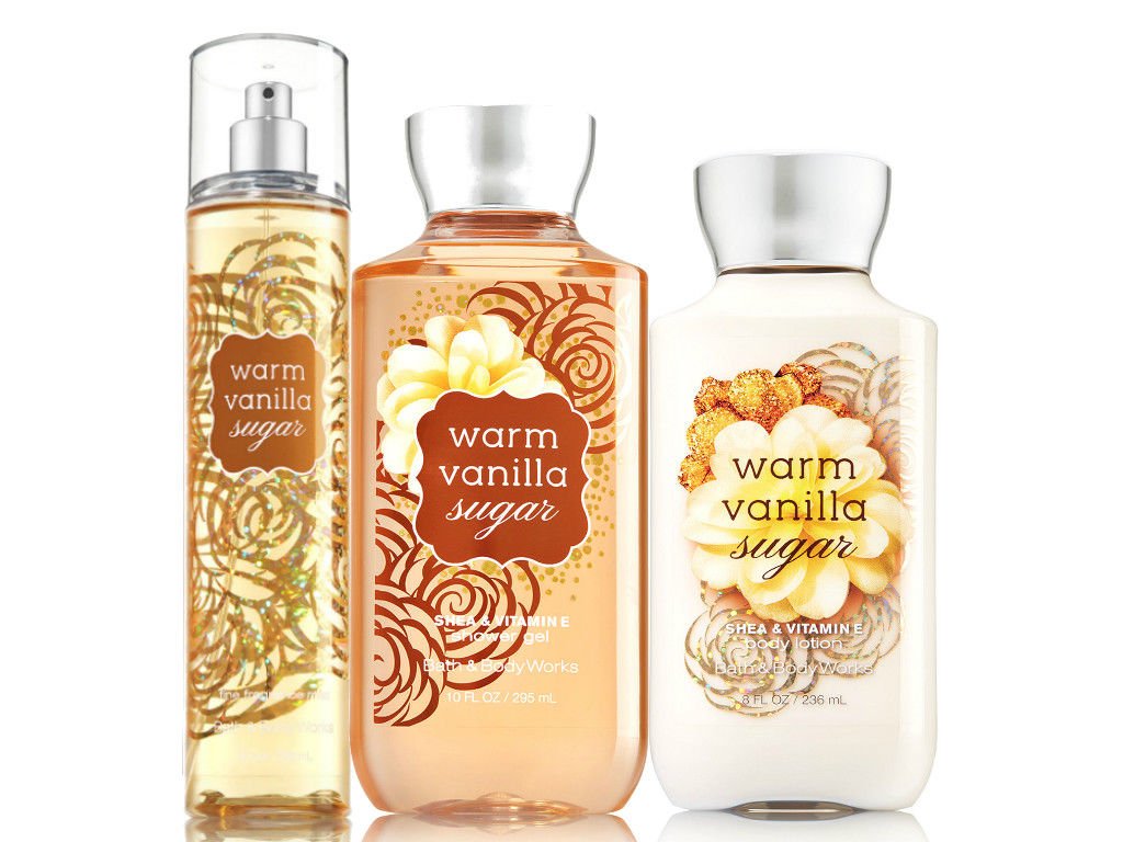 Bath & Body Works Warm Vanilla Sugar Trio Gift Set