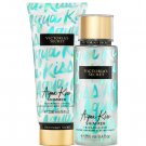 Victoria’s Secret Aqua Kiss Shimmer Fragrance Lotion + Fragrance Mist Duo Set