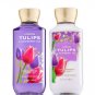 Bath & Body Works London Tulips & Raspberry Tea Body Lotion +Shower Gel Duo Set