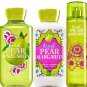 Bath & Body Works Iced Pear Margarita Trio Gift Set