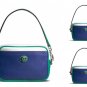 Coach Park French Blue Colorblock East West Pouch