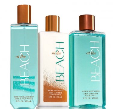Bath & Body Works At The Beach Trio Gift Set