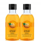 The Body Shop Satsuma - 1 Set of 2 - 8.4 Ounces Shower Gel Duo Set