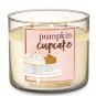 Bath & Body Works Pumpkin Cupcake Three Wick 14.5 Ounces Scented Candle