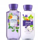 Bath & Body Works Lavender & Spring Apricot Body Lotion + Shower Gel Duo Set