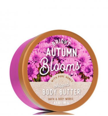 Bath & Body Works Bright Autumn Blooms 6.5 Ounces Whipped Body Butter