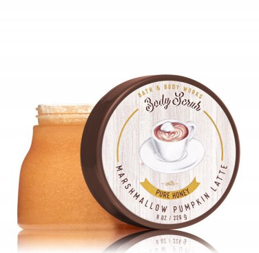 Bath & Body Works Marshmallow Pumpkin Latte 8.0 Ounces Body Scrub