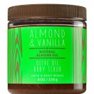 Bath & Body Works Almond & Vanilla 8.0 Ounces Olive Oil Body Scrub