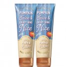Bath & Body Works Spiced Pumpkin Cider - 1 Set of 2 - 8.0 Ounces Body Cream