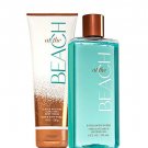 Bath & Body Works At The Beach Body Cream + Shower Gel Duo Set
