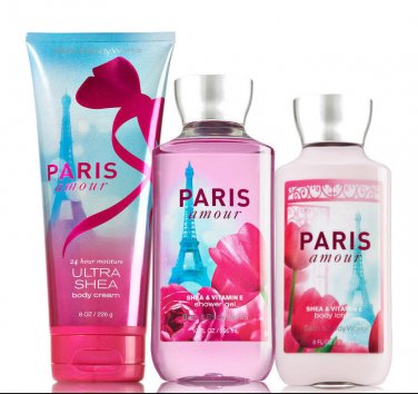 Bath & Body Works Paris Amour Trinity Gift Set