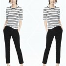 Banana Republic True Navy Ryan Fit Sleek Skinny Trouser - Size 14 Short