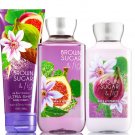 Bath & Body Works Brown Sugar & Fig Trinity Gift Set