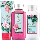 Bath & Body Works Hello Beautiful Trinity Gift Set