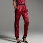 Narciso Rodriguez For DesigNation Orange Paisley Pajama Pants - Size Extra Large
