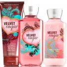Bath & Body Works Velvet Sugar Trinity Gift Set
