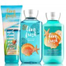 Bath & Body Works Live Fresh - Seaside Breeze Trinity Gift Set