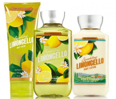 Bath & Body Works Sparkling Limoncello Trinity Gift Set