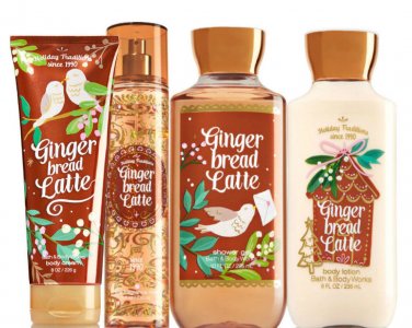 Bath & Body Works Gingerbread Latte Deluxe Gift Set