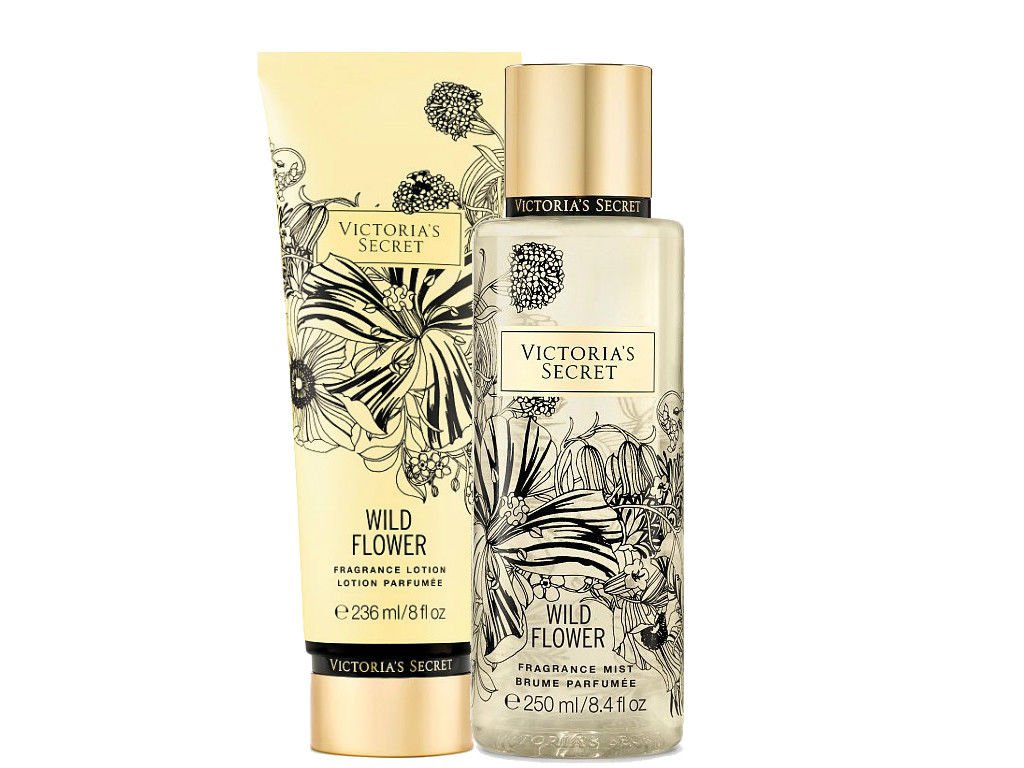 Victoria’s Secret Wild Flower Fragrance Lotion + Fragrance Mist Duo Set
