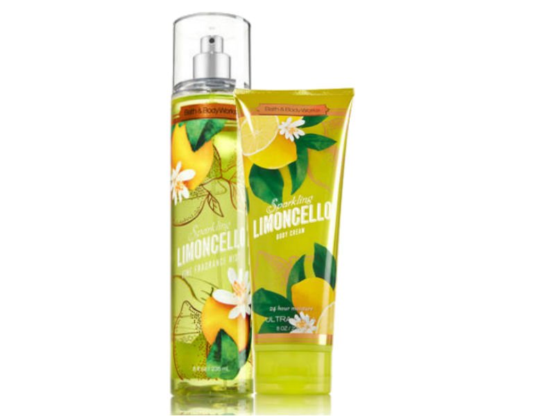 Bath & Body Works Sparkling Limoncello Body Cream + Fine Fragrance Mist