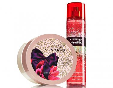 Bath & Body Works A Thousand Wishes Body Butter + Fine Fragrance Mist Duo Set