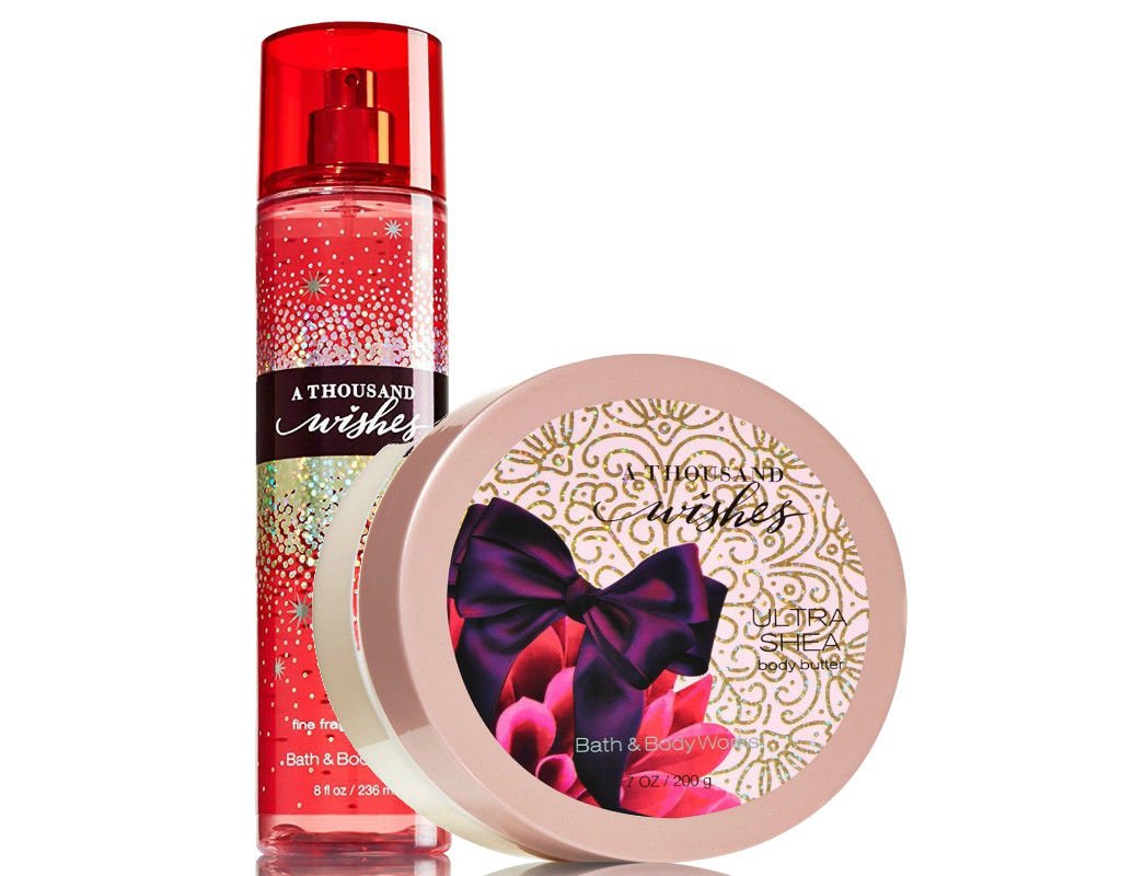 Bath & Body Works A Thousand Wishes Body Butter + Fine Fragrance Mist