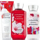 Bath & Body Works Japanese Cherry Blossom Trinity Gift Set