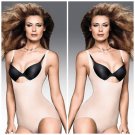 Maidenform Shiny Beige Wear Your Own Bra Body Briefer - Size - 2XL