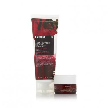 Korres Limited Edition Wild Rose Head To Toe Two Piece Collection Gift Set