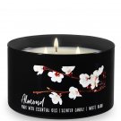 Bath & Body Works Almond Three Wick 14.5 Ounces Scented Candle