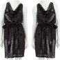 Apt. 9 Black Sequin Scoop Neck Sleeveless Dress - Size Extra Large
