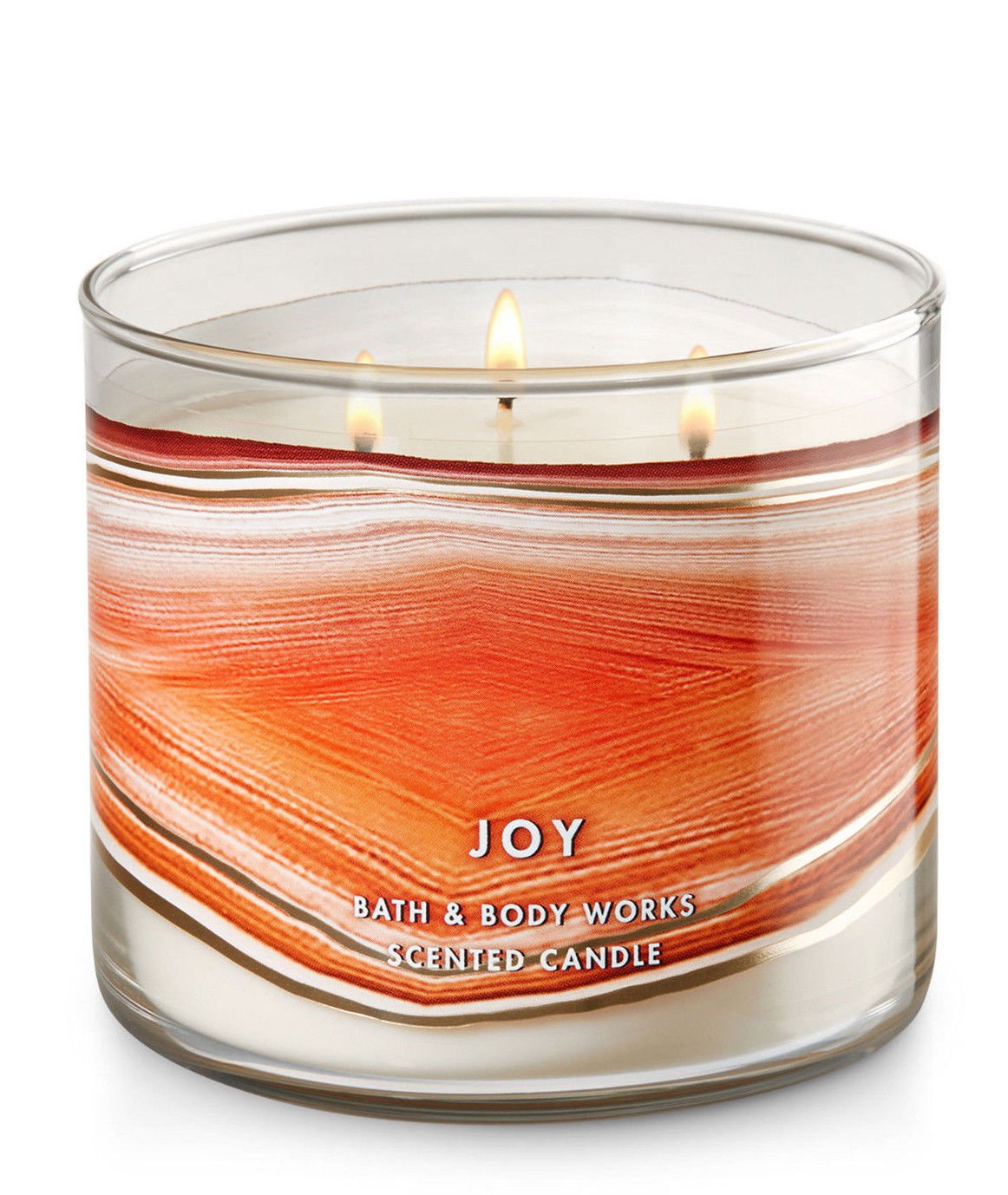 Bath & Body Works Joy Sunstone Three Wick 14.5 Ounces Scented Candle